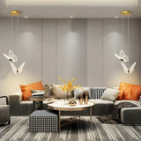 Hängeleuchte in Form eines Schmetterlings