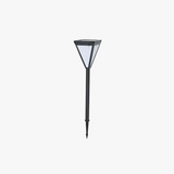 Orr Modern Design LED Außenlampe Metall Acryl Schwarz Außen