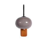 Bauhaus Kaki drehbare Glas-Wandleuchte