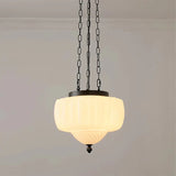 Moderne weiße Minimalisten Pendelleuchte