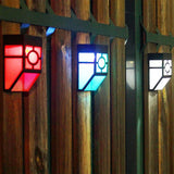 Solar-LED-Wandleuchte (2 Packungen)