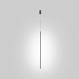 Minimalistische lange LED-Pendelleuchte aus Aluminium