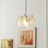 Floral Glas Pendelleuchte