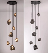 Moderner Treppenkronleuchter