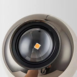 Skandinavische Marmor Alabaster-Globus Pendelleuchte