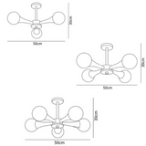 Nera-Deckenleuchte aus Holz