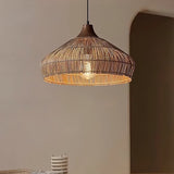Wicker Rattan Pendelleuchte