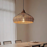 Wicker Rattan Pendelleuchte