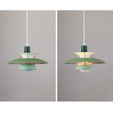 Morandi Moderne LED-Hängelampe mit Schirm