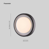 Wandleuchte für den Außenbereich/Deckenleuchte für die Unterputzmontage