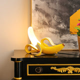 Banane Lichter Art Deco Tischlampen