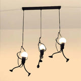 Retro Iron Man Hängelampe