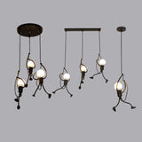 Retro Iron Man Hängelampe