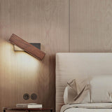 RotoWood™ - LED-Wandleuchte aus Holz, drehbar