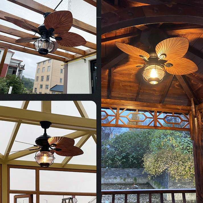 Schwarz Vintage Creative Deckenventilatoren