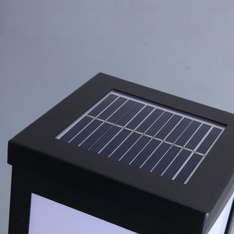 Moderne Solarlaterne für draußen