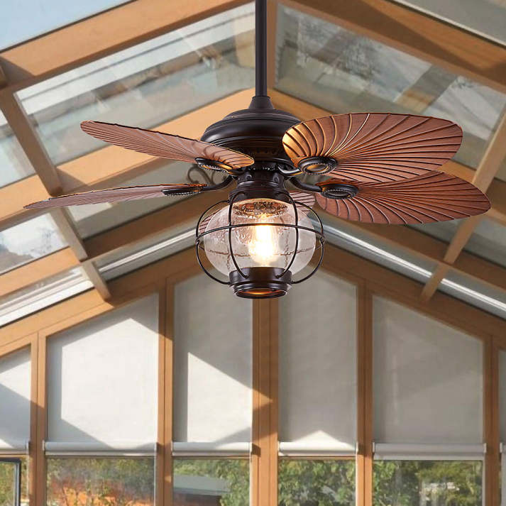 Schwarz Vintage Creative Deckenventilatoren