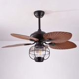 Schwarz Vintage Creative Deckenventilatoren