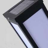 Moderne Solarlaterne für draußen