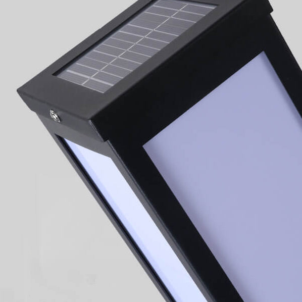Moderne Solarlaterne für draußen