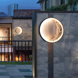 Elif Moderne Mondform LED IP65 Wasserdichtes Außenlicht