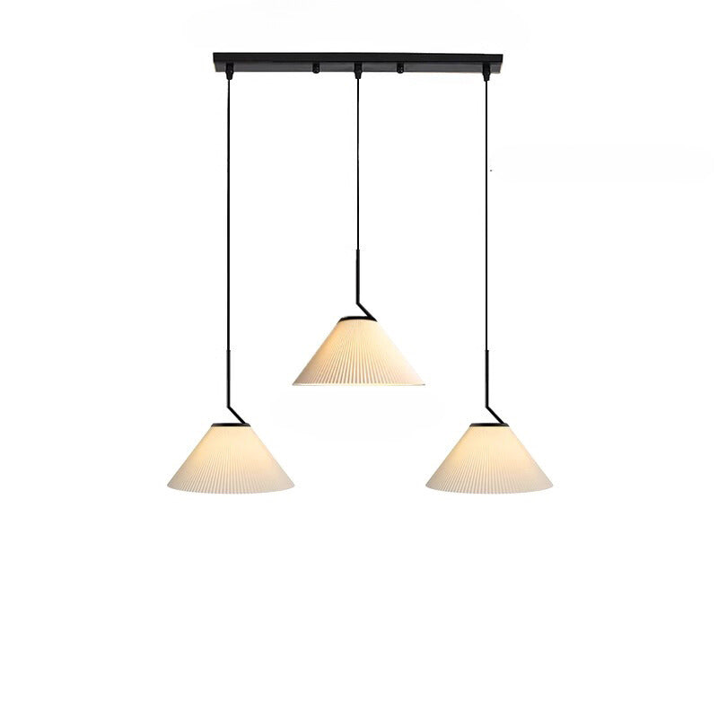 Noridic geplooide Creme Hanglamp