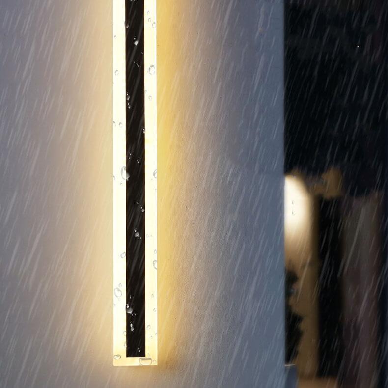 Acryl-Wandleuchte für draußen