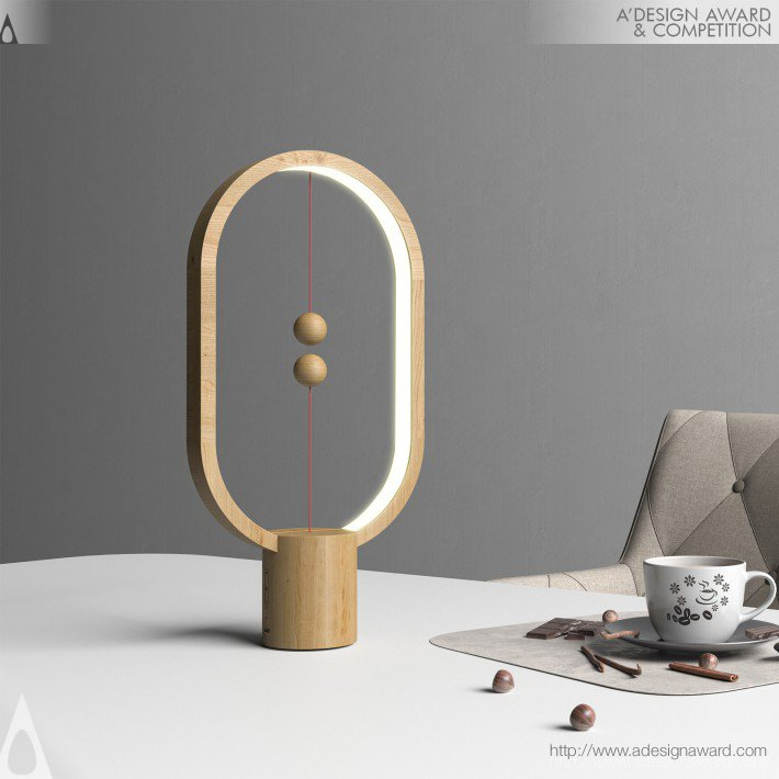 Magnetische Tischlampe