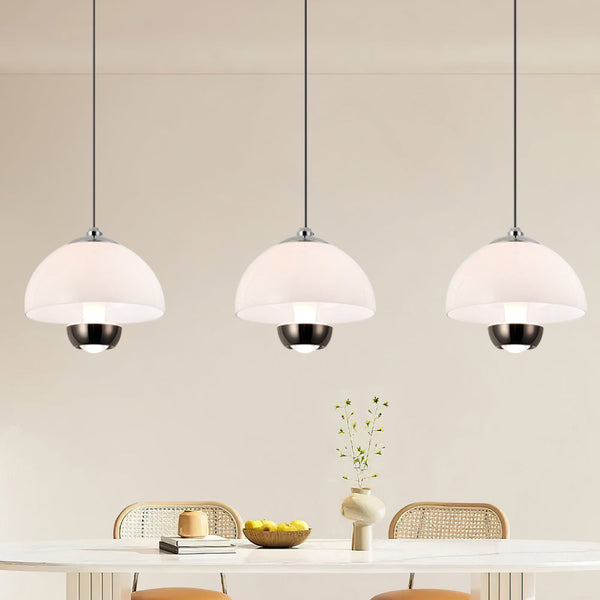 3 Köpfe Nordic-Kitchen-Hängeleuchte