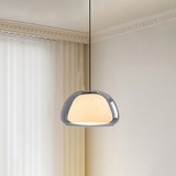 Moderne Milk Glass Jelly Pendelleuchte