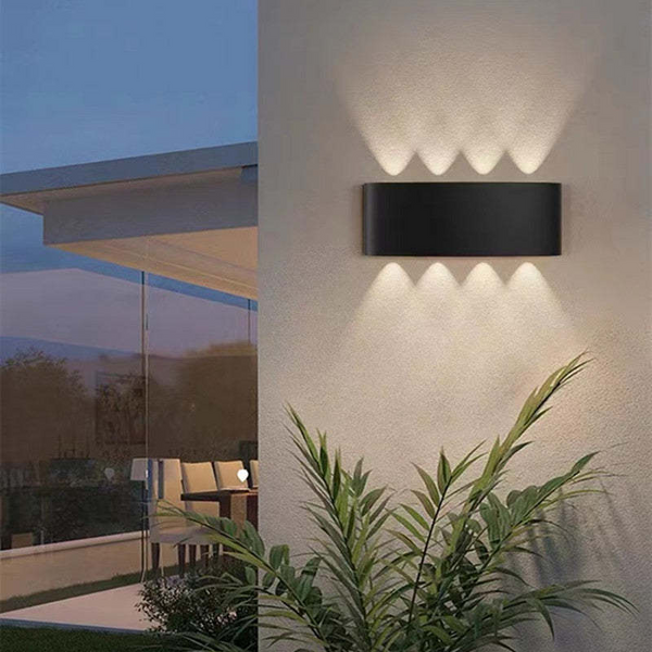 Wasserdichte Aluminium LED-Wandleuchte für den Außenbereich Mauerpfeffer