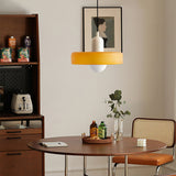 Bauhaus Pendelleuchte Aus Farbigem Glas