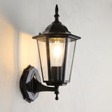 Retro Glas Outdoor Garten Wandleuchte