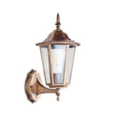Retro Glas Outdoor Garten Wandleuchte