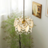 Floral Glas Pendelleuchte
