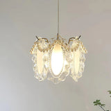 Floral Glas Pendelleuchte