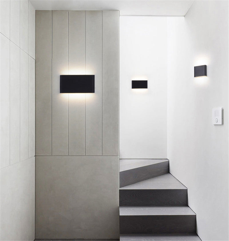 Moderne Led Wasserdicht Außen Aufwärts Abwärts Wandlampe Wand Scone