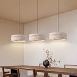 LED-Pendelleuchte aus Stein