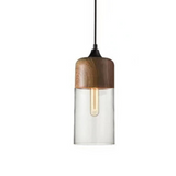 Jevaglo™ | Luxuriöse Pendelleuchte aus Glas und Holz