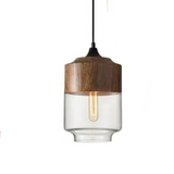 Jevaglo™ | Luxuriöse Pendelleuchte aus Glas und Holz