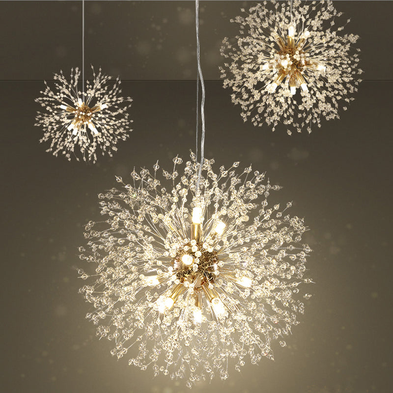 LED-Kronleuchter aus Kristall