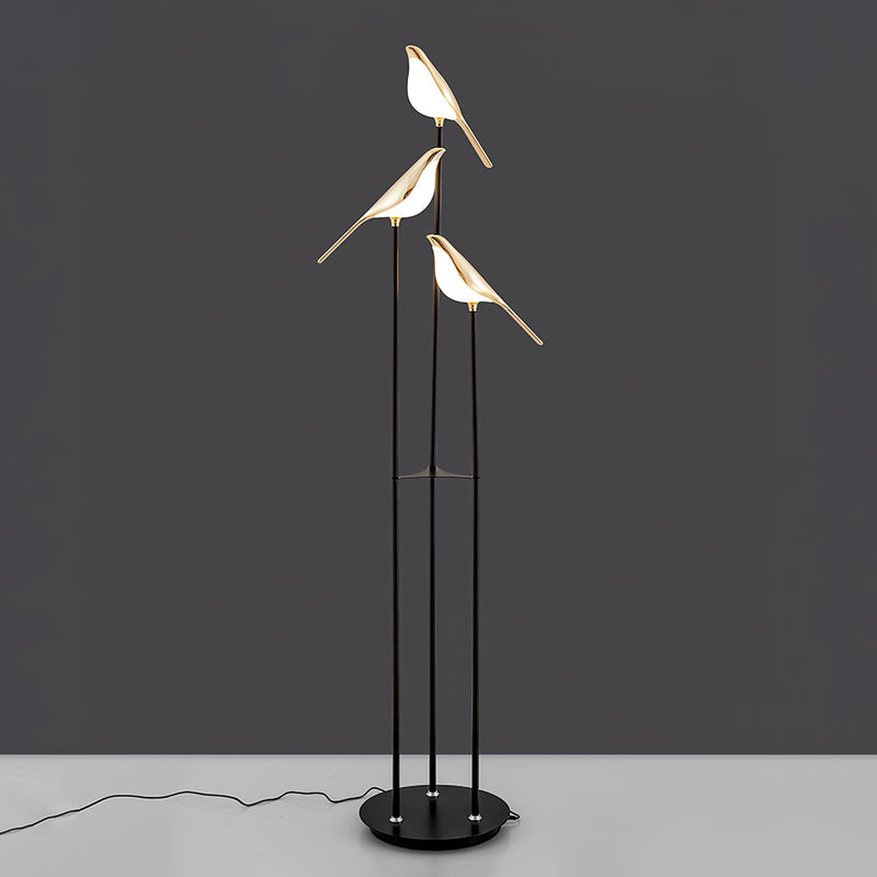 Magpie Perch Torchiere Lampe Stehlampe