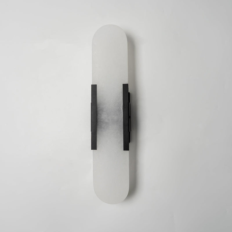 Melange Langgestreckte Alabaster Wandleuchte