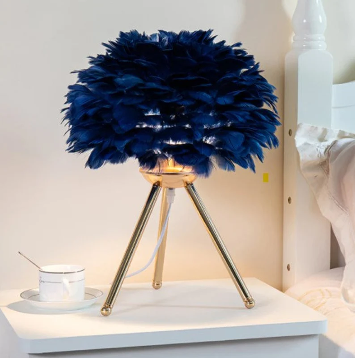 Missfeather™ - Dimmbare Tischleuchte Mit Luxusfedern