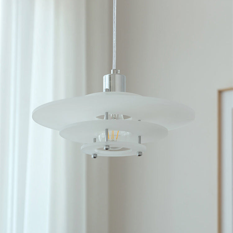 Moderne Ufo Form Vintage Pendelleuchte