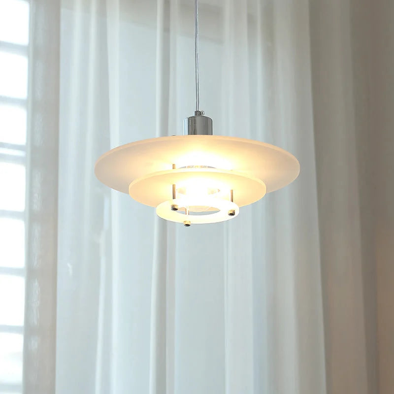 Moderne Ufo Form Vintage Pendelleuchte