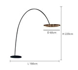 Nordic Led Designer Fishing Stehleuchte