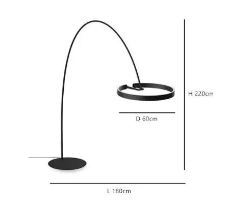 Nordic Led Designer Fishing Stehleuchte