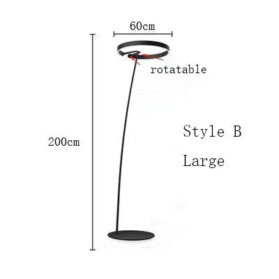 Nordic Led Designer Fishing Stehleuchte