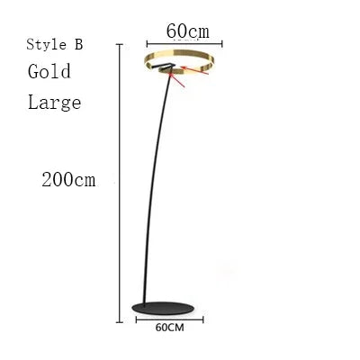Nordic Led Designer Fishing Stehleuchte